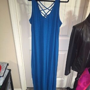 Express Sleeveless V-Neck Sundress